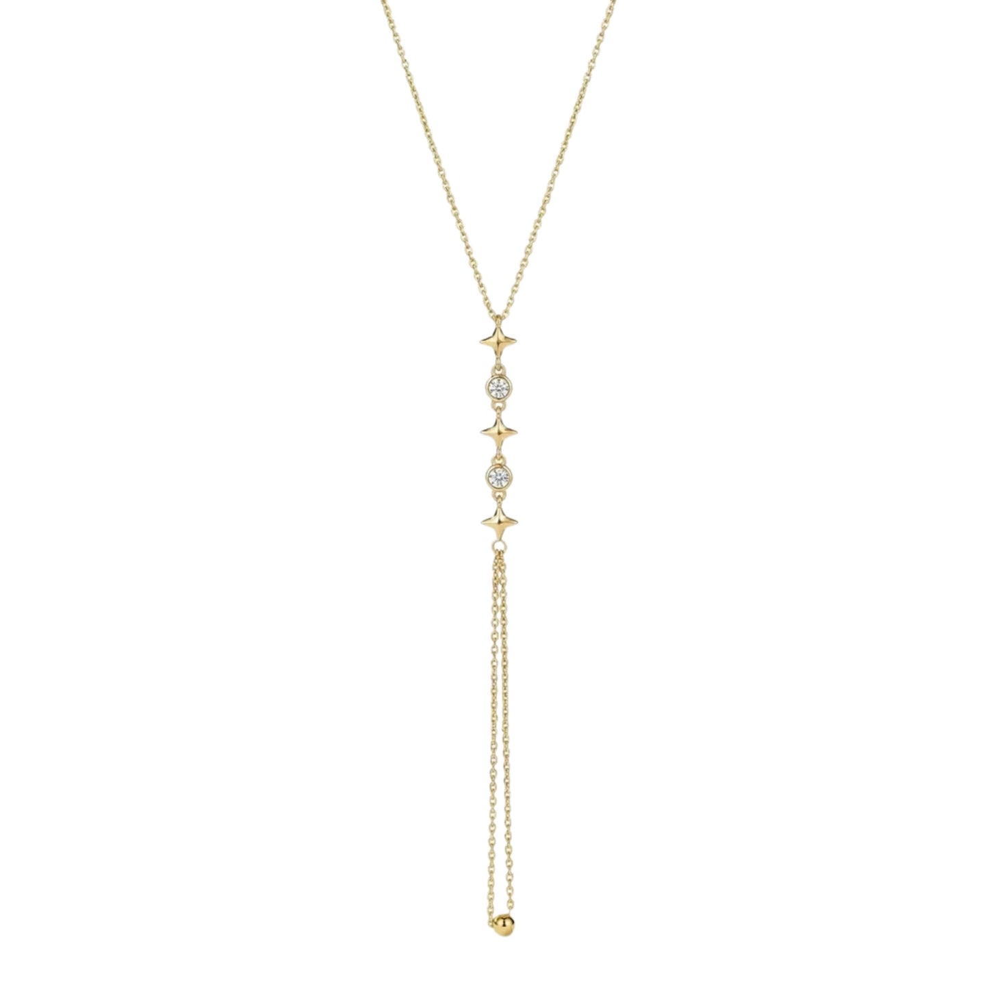 CELIN LARIAT NECKLACE