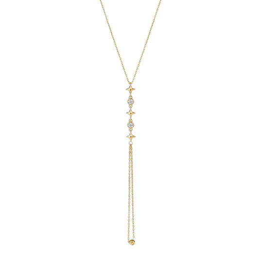 CELIN LARIAT NECKLACE