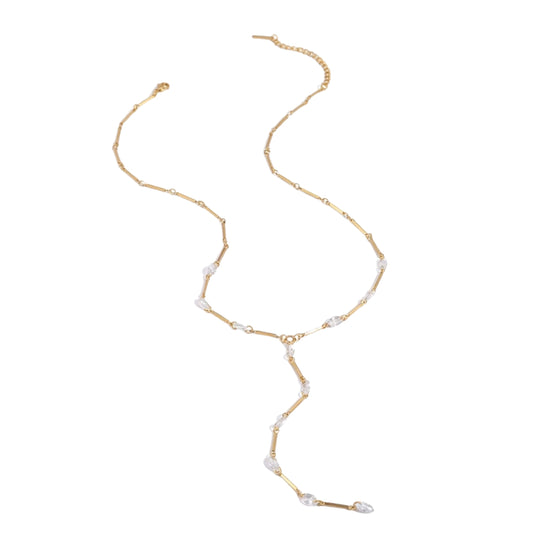 AURA LARIAT NECKLACE